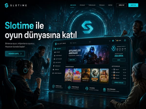 Slotime Online Oyun Platformu Ekran Görüntüsü
